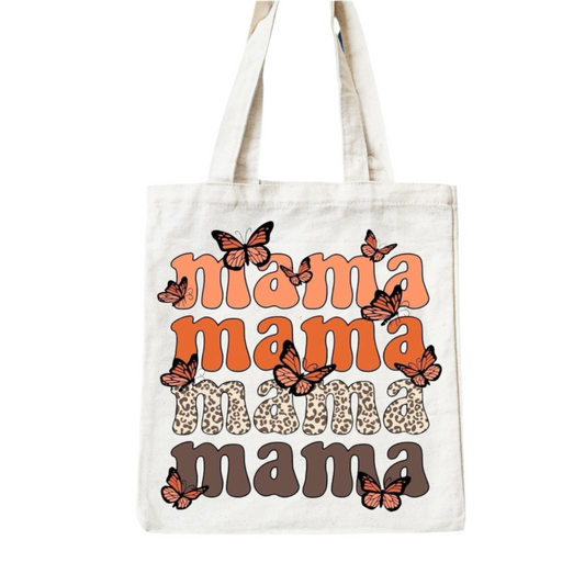 Mama mariposa tote bag