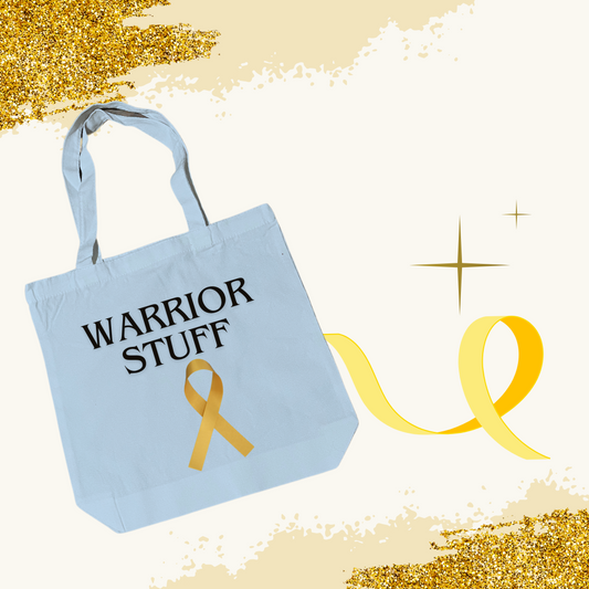 Warrior stuff tote bag