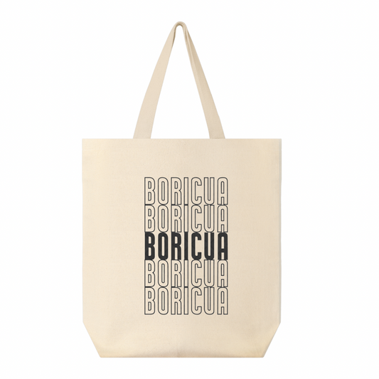 Boricua tote bag