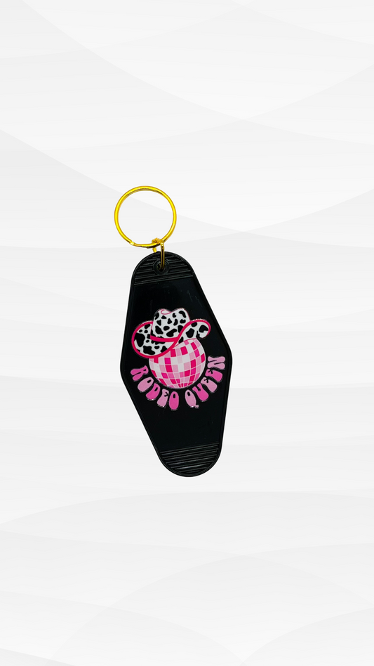 Rodeo Queen Motel Keychain