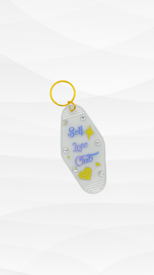 Self Love Club Motel Keychain