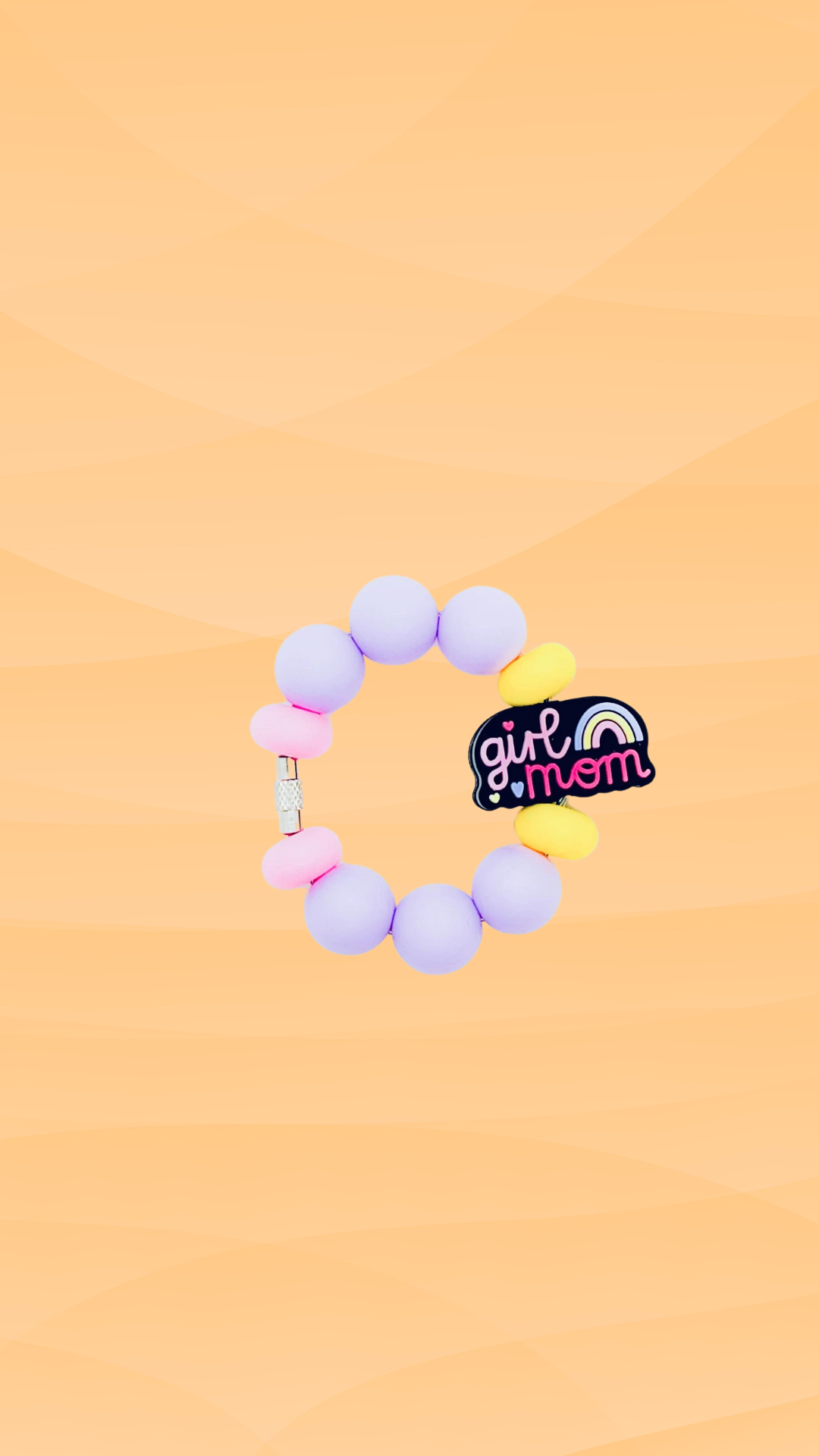 Girl Mom Cup Charm